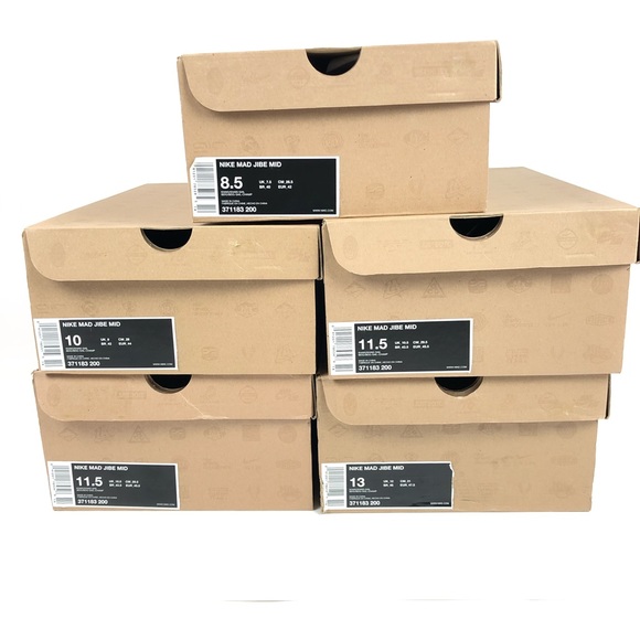 Nike Mad Jibe Mid Khaki Retro Shoes 371183-200 - Picture 8 of 8